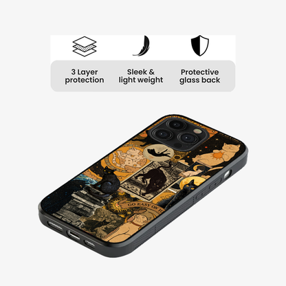 Sun, Moon & Cat Phone Case