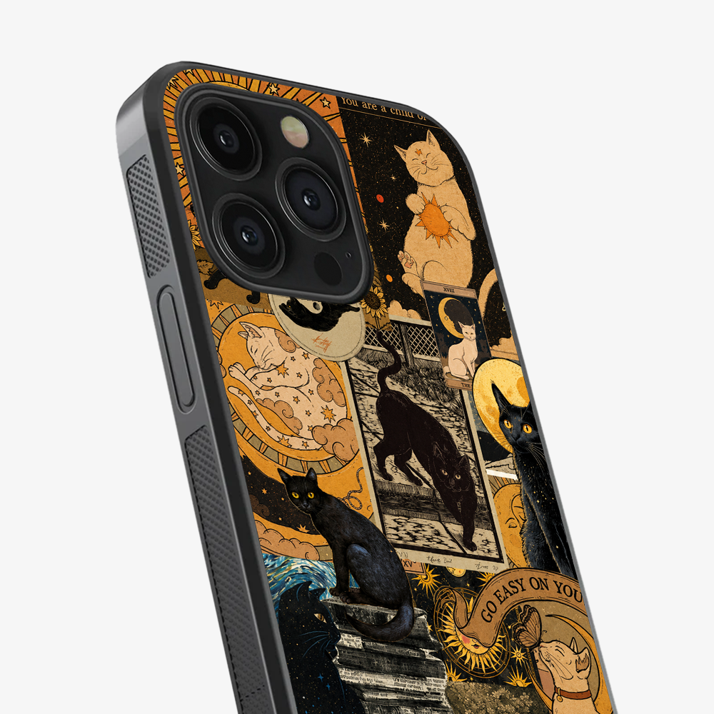 Sun, Moon & Cat Phone Case
