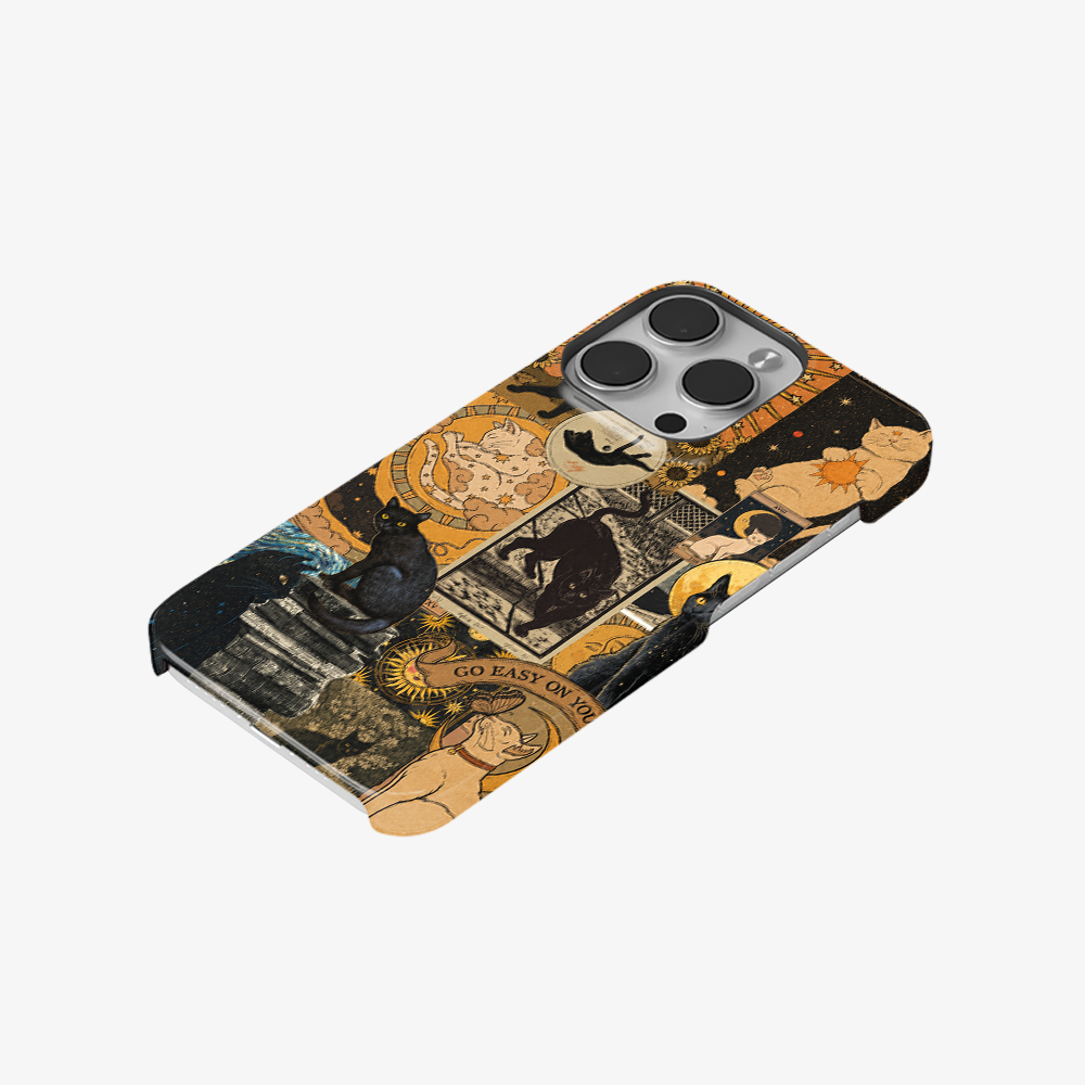 Sun, Moon & Cat Phone Case