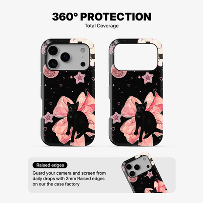 Cosmic Cat Energy Phone Case