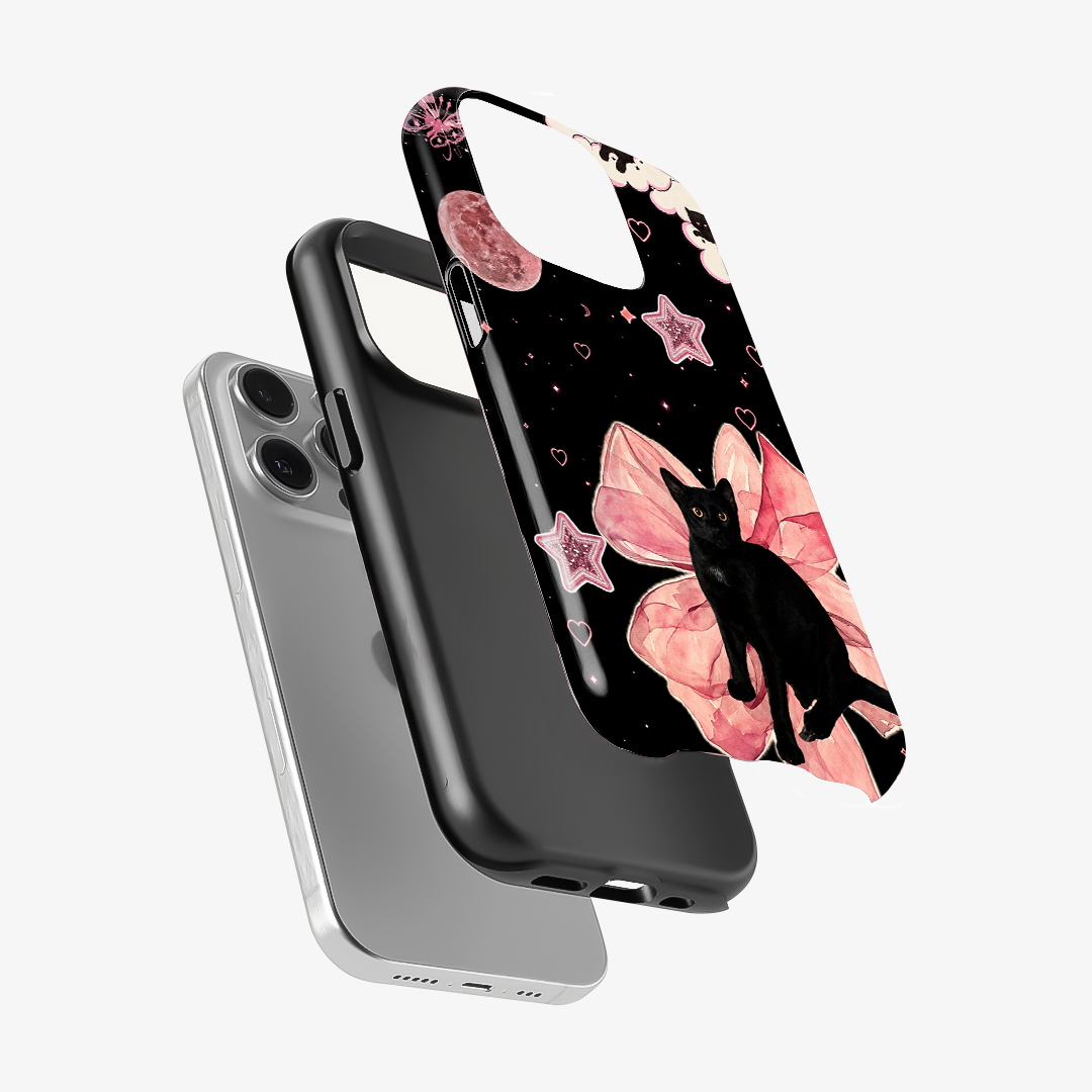 Cosmic Cat Energy Phone Case