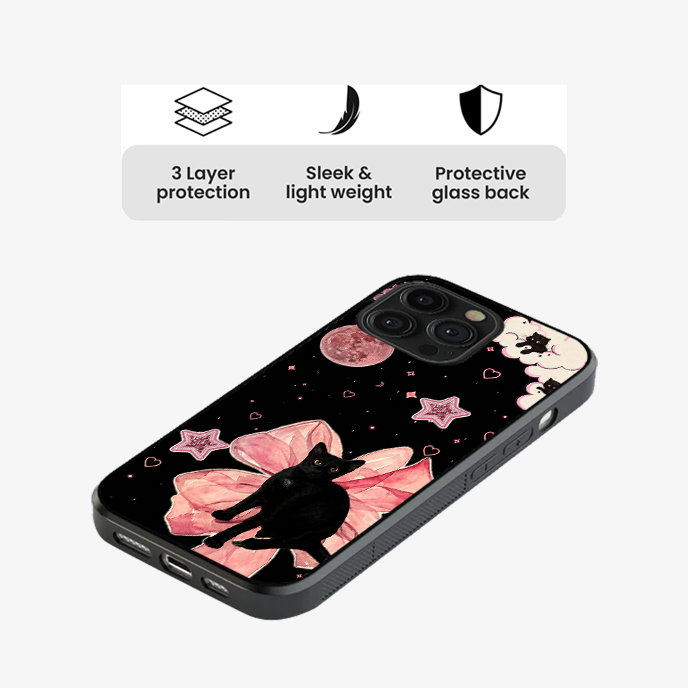 Cosmic Cat Energy Phone Case