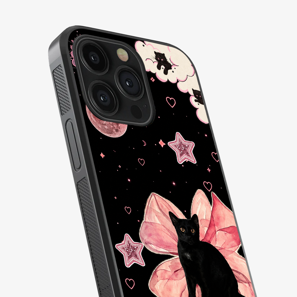 Cosmic Cat Energy Phone Case