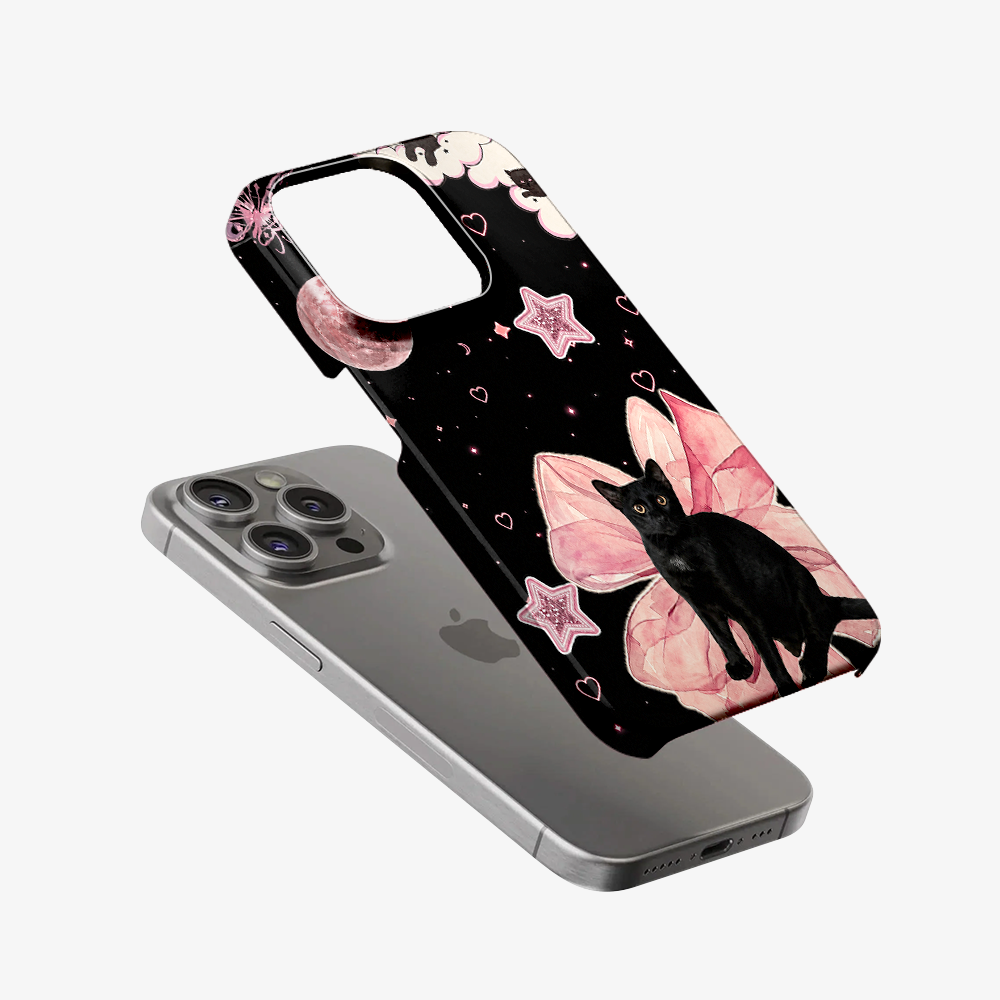 Cosmic Cat Energy Phone Case