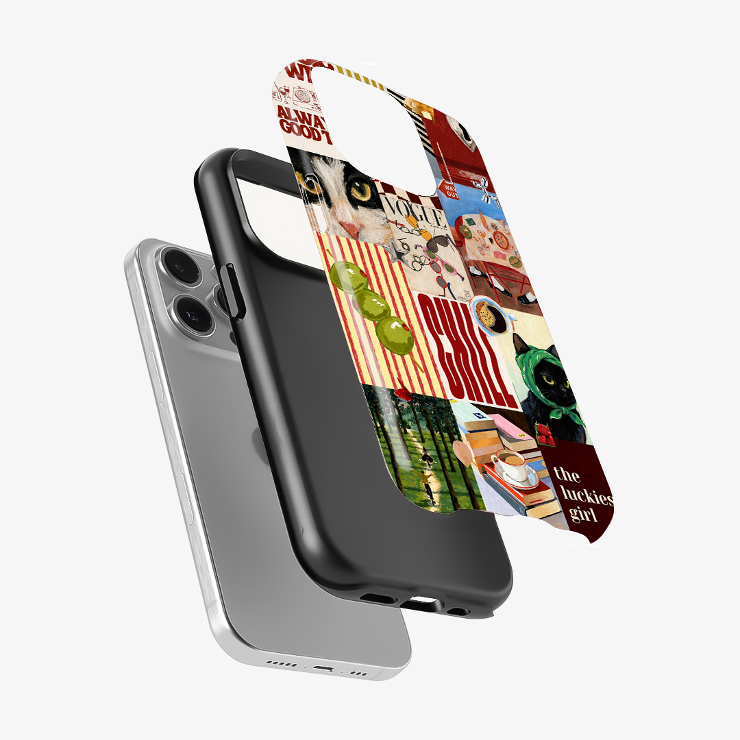 The Cat's Playlist Phone Case