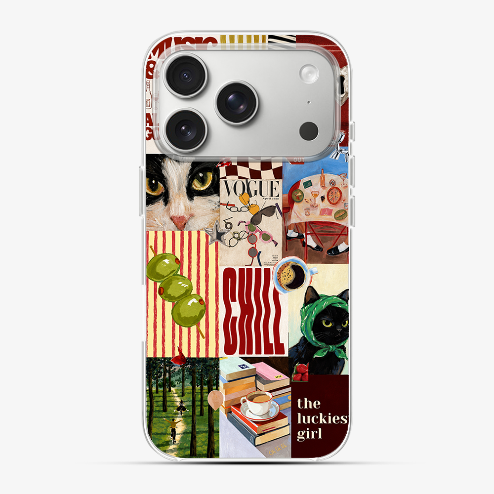 The Cat's Playlist Phone Case