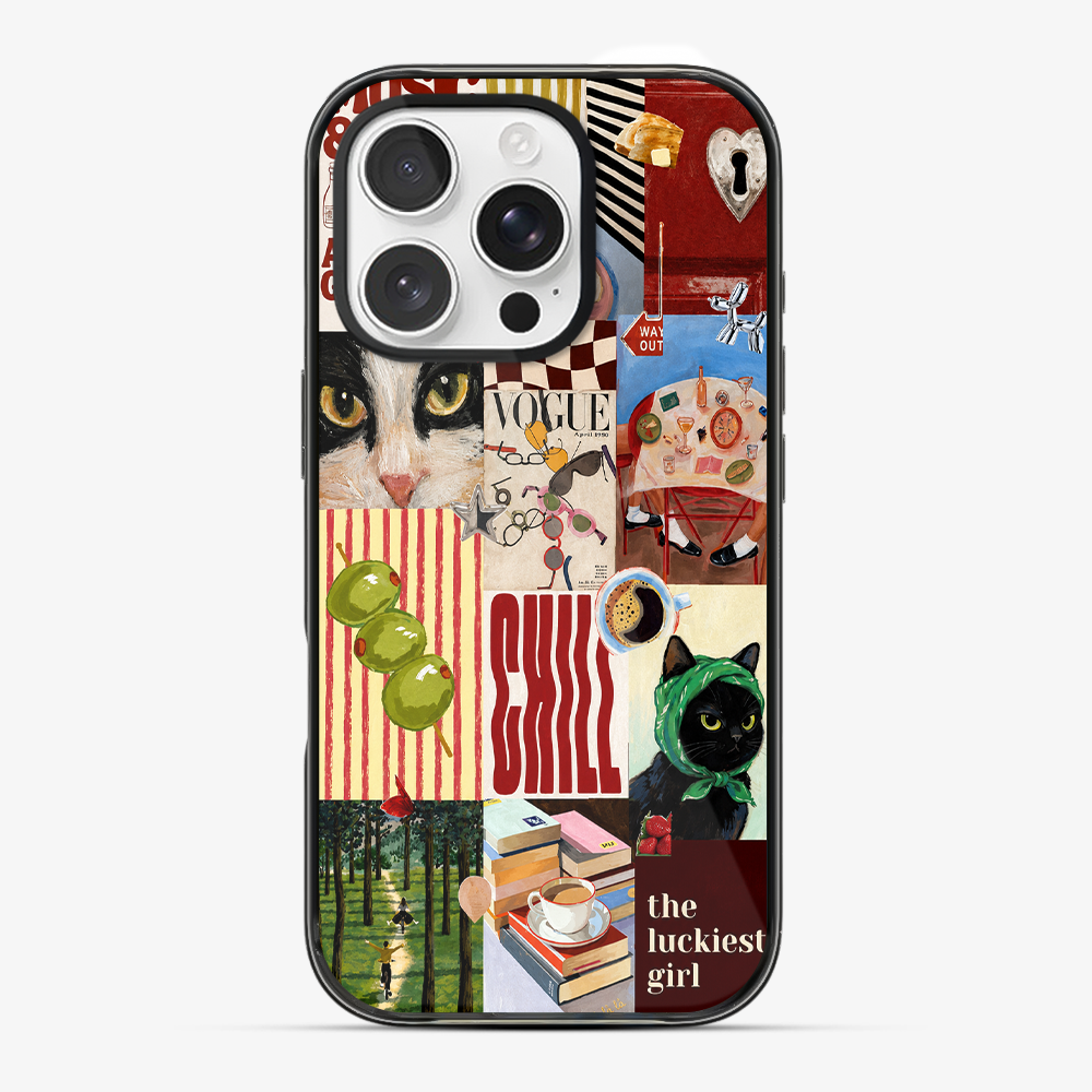 The Cat's Playlist Phone Case