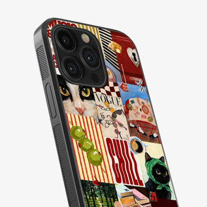 The Cat's Playlist Phone Case