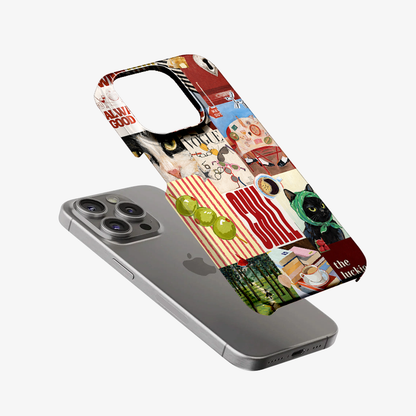 The Cat's Playlist Phone Case