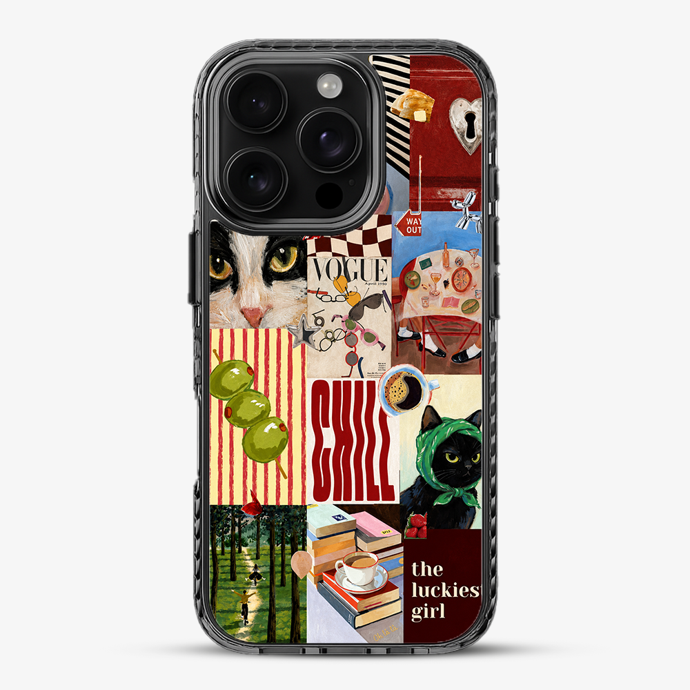 The Cat's Playlist Phone Case