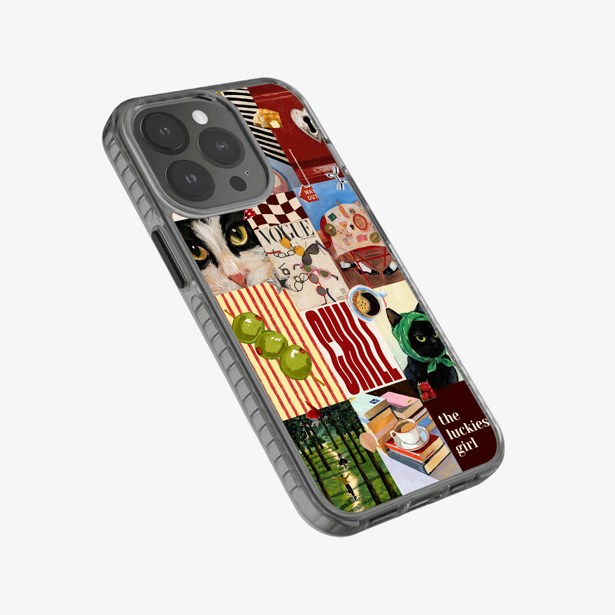 The Cat's Playlist Phone Case