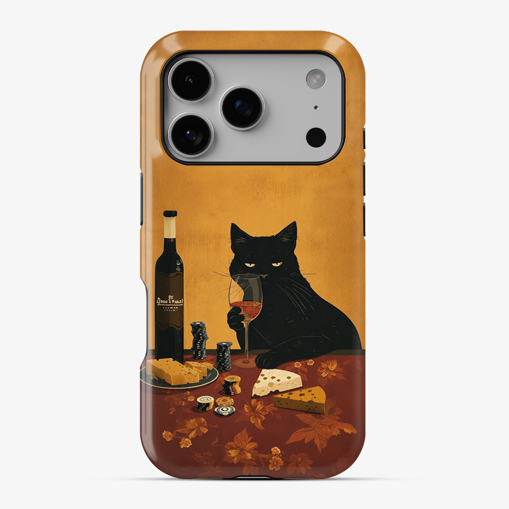 Wine & Whiskers Phone Case