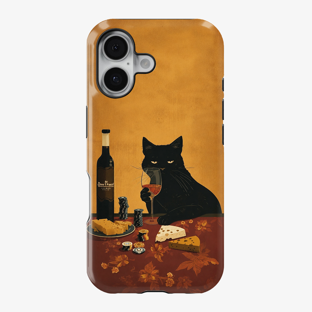 Wine & Whiskers Phone Case