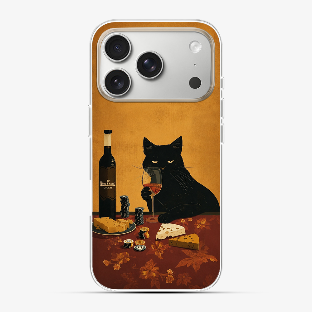 Wine & Whiskers Phone Case