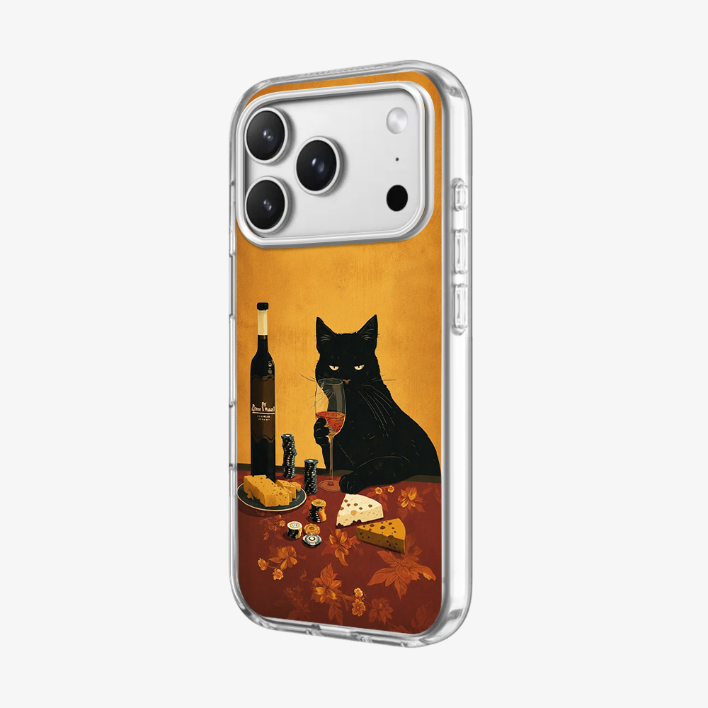Wine & Whiskers Phone Case