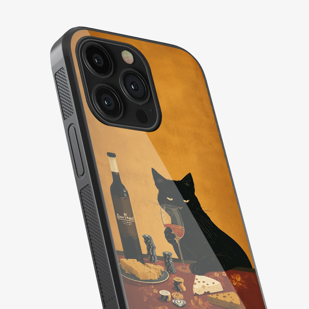 Wine & Whiskers Phone Case