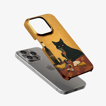 Wine & Whiskers Phone Case