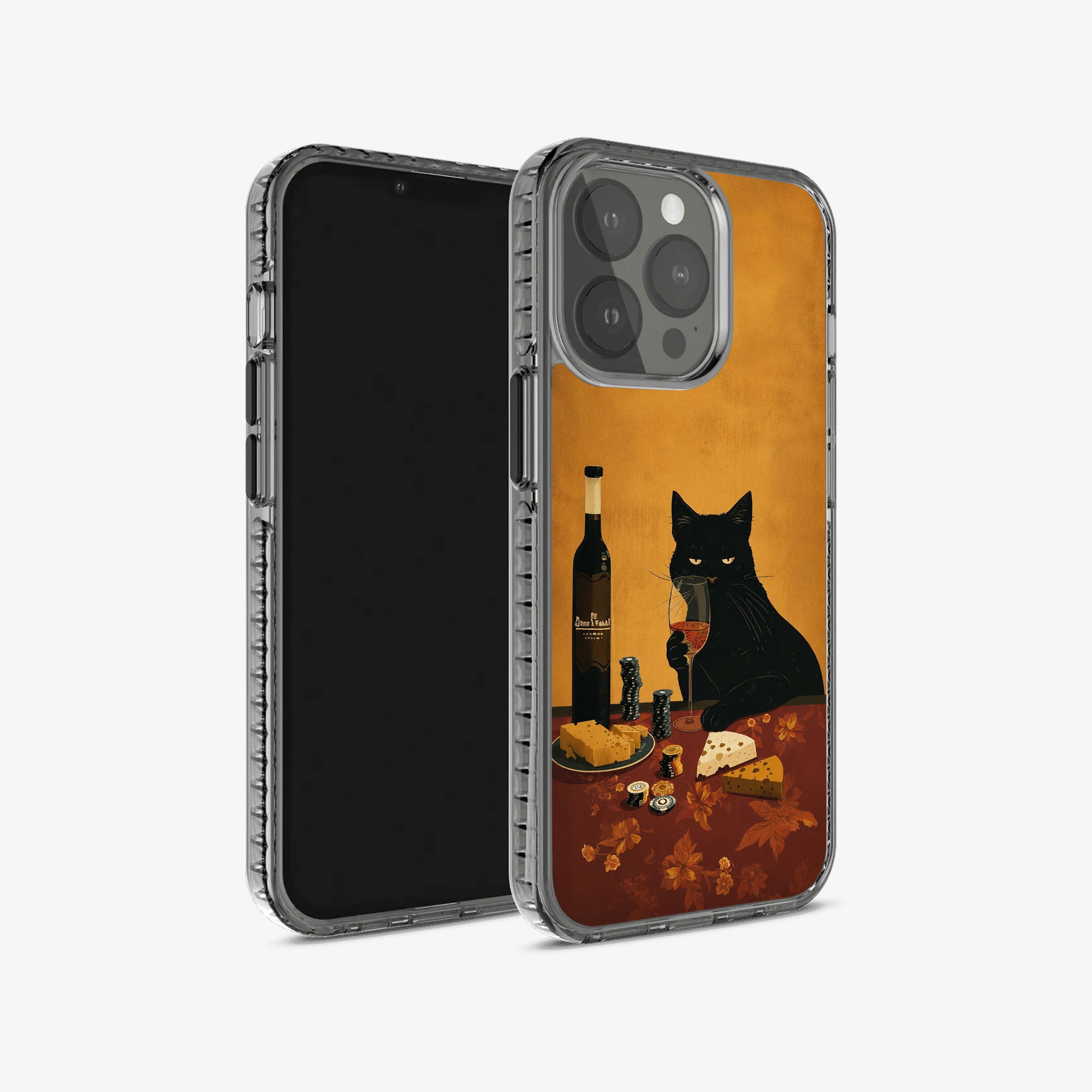 Wine & Whiskers Phone Case