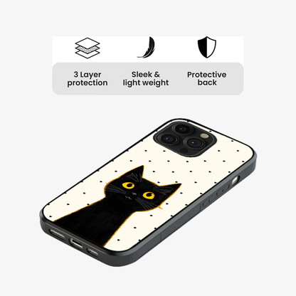 Suspiciously Cat Phone Case