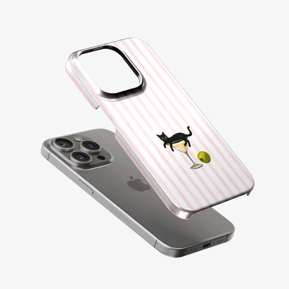 Martini Meow Phone Case