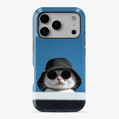 Cat With The Plan Phone Case