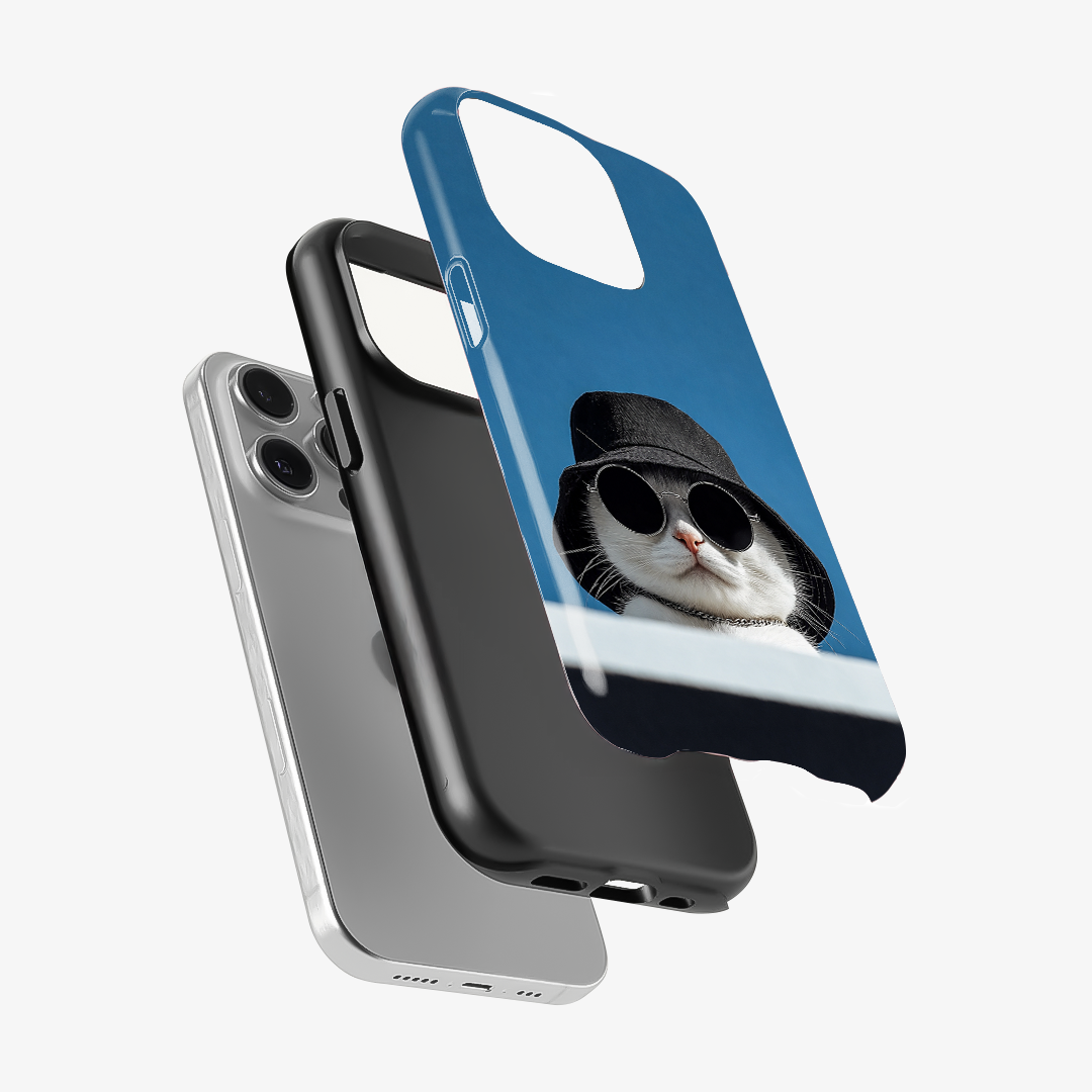 Cat With The Plan Phone Case