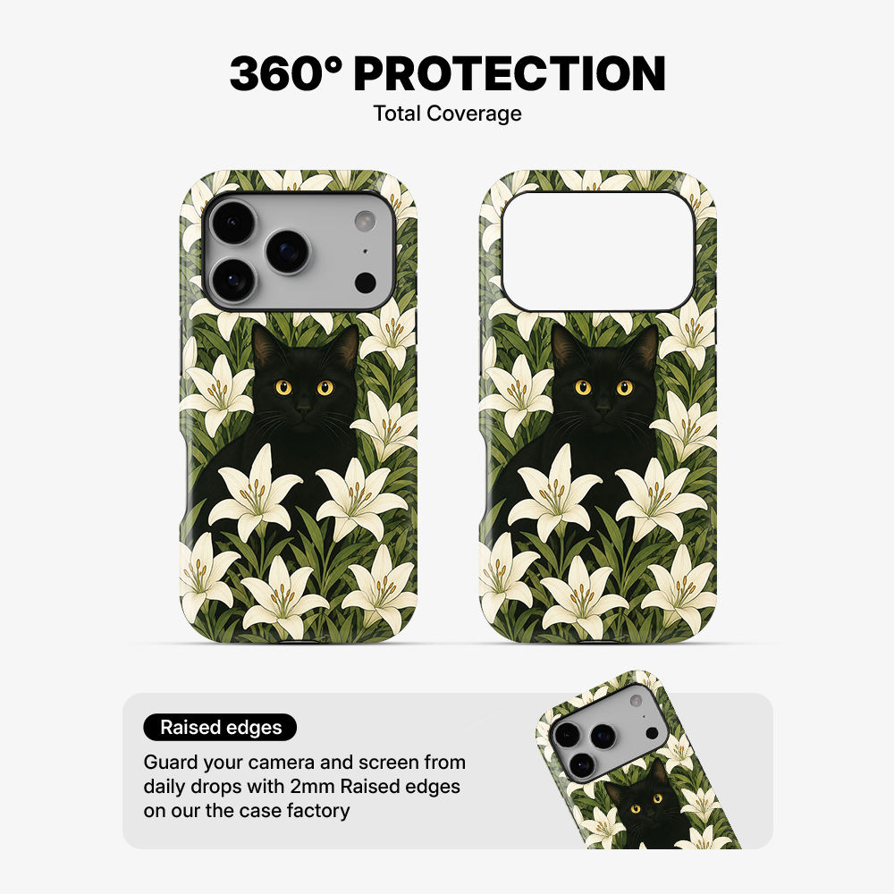Hide & Seek Cat Phone Case