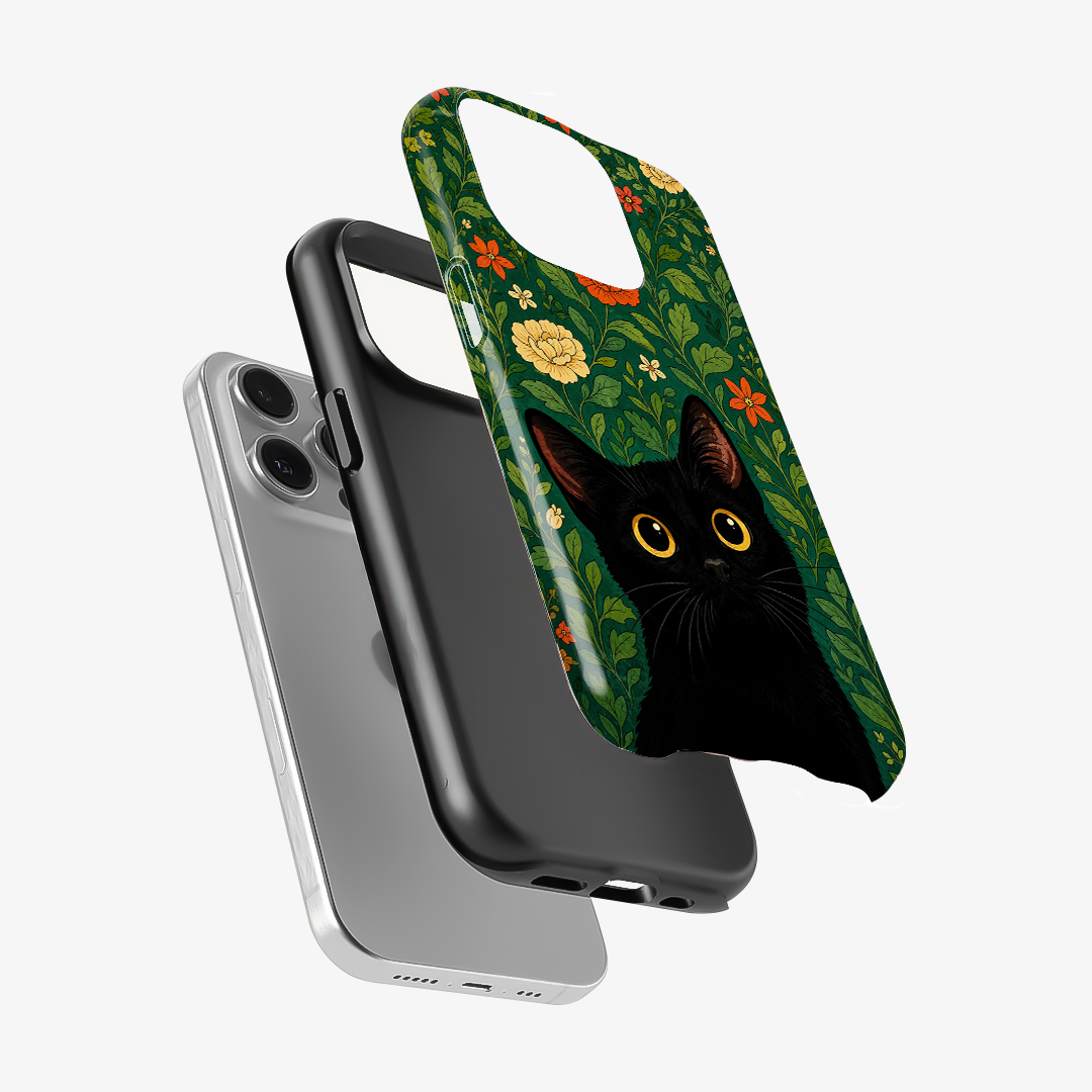 Bloom Where The Cat Is Phone Case