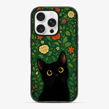 Bloom Where The Cat Is Phone Case