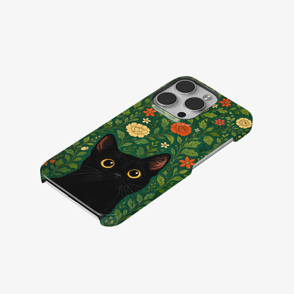 Bloom Where The Cat Is Phone Case