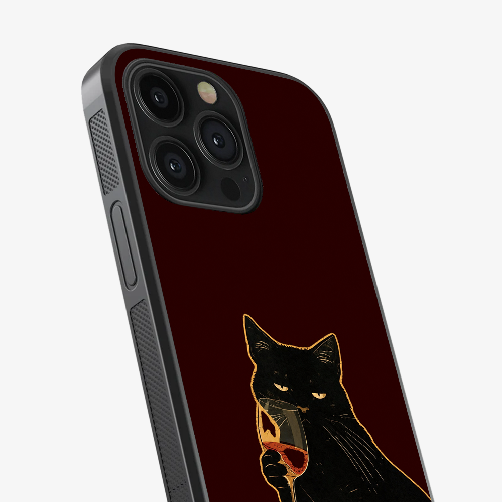 Sip Happens Cat Phone Case