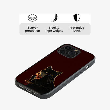 Sip Happens Cat Phone Case