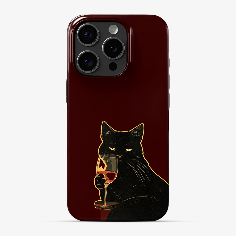 Sip Happens Cat Phone Case