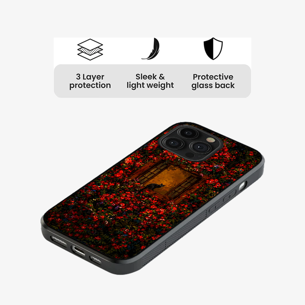 The Secret Cat Garden Phone Case