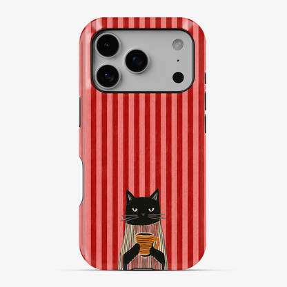 Red Stripe Society Phone Case