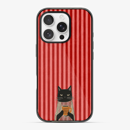 Red Stripe Society Phone Case