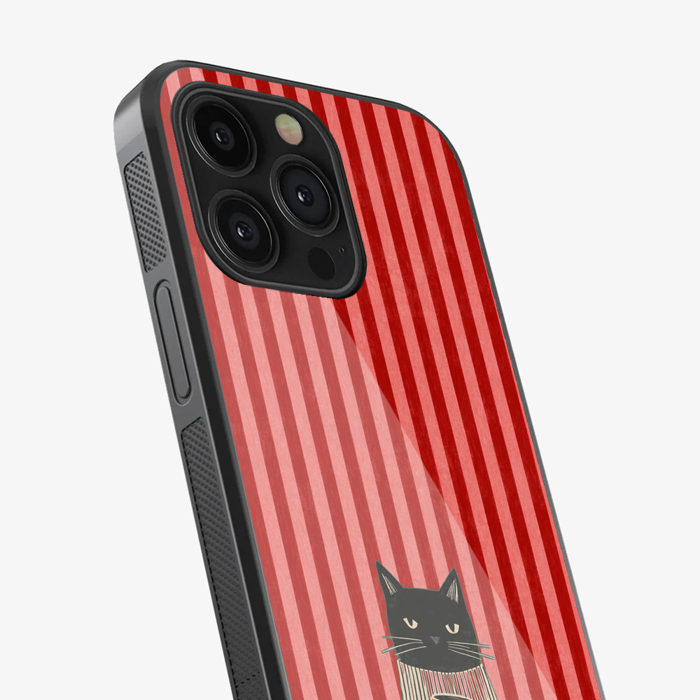 Red Stripe Society Phone Case