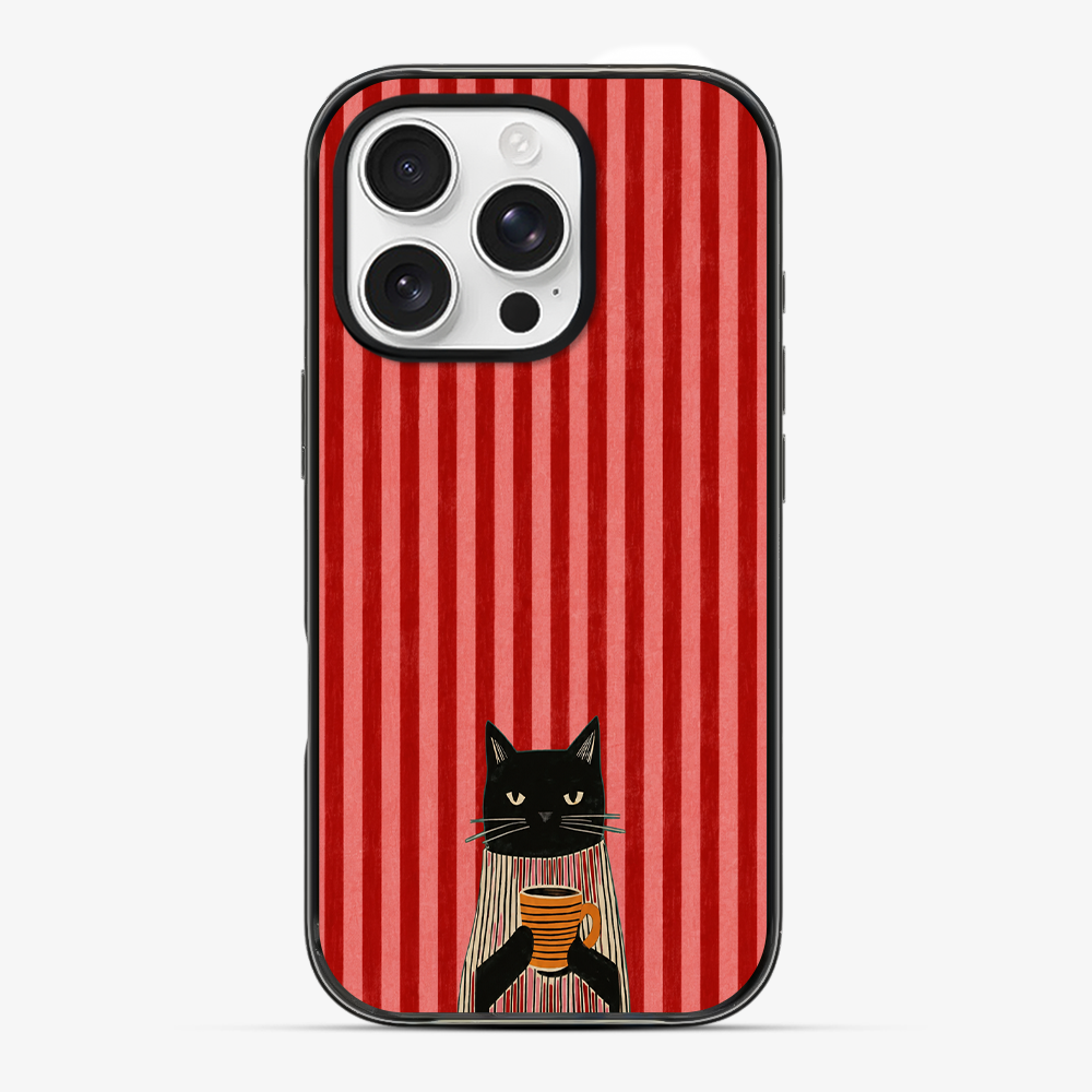 Red Stripe Society Phone Case