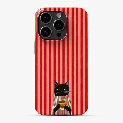 Red Stripe Society Phone Case