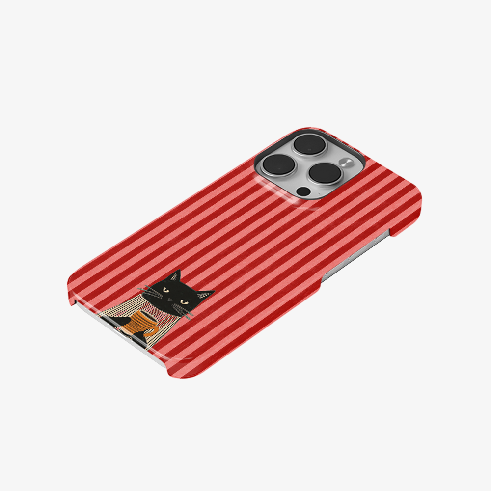 Red Stripe Society Phone Case