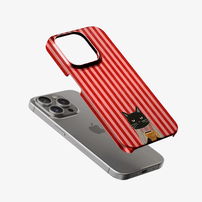 Red Stripe Society Phone Case