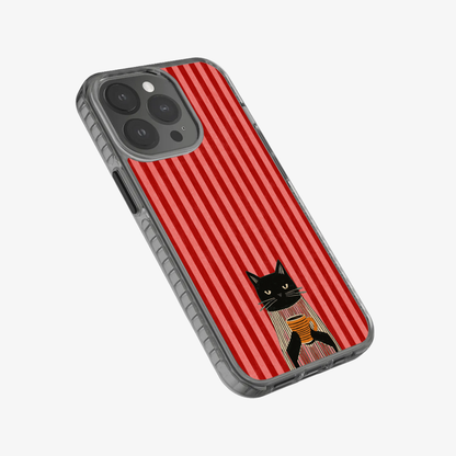 Red Stripe Society Phone Case