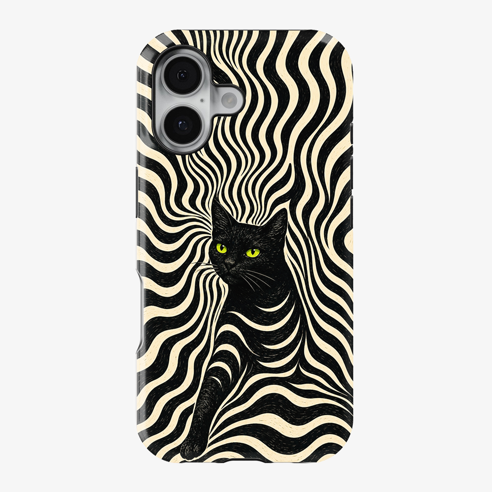 Hypno Cat Phone Case