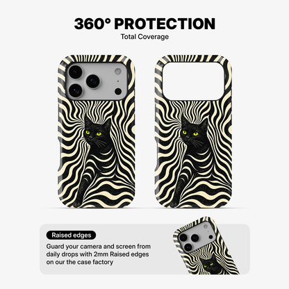 Hypno Cat Phone Case