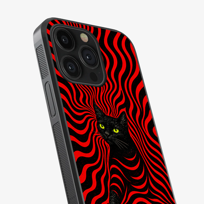 Red Alert Cat Phone Case