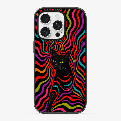 Trippy Whiskers Phone Case