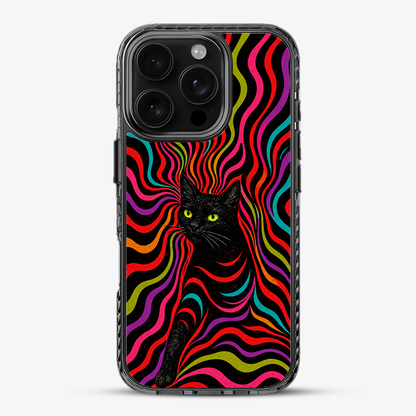 Trippy Whiskers Phone Case