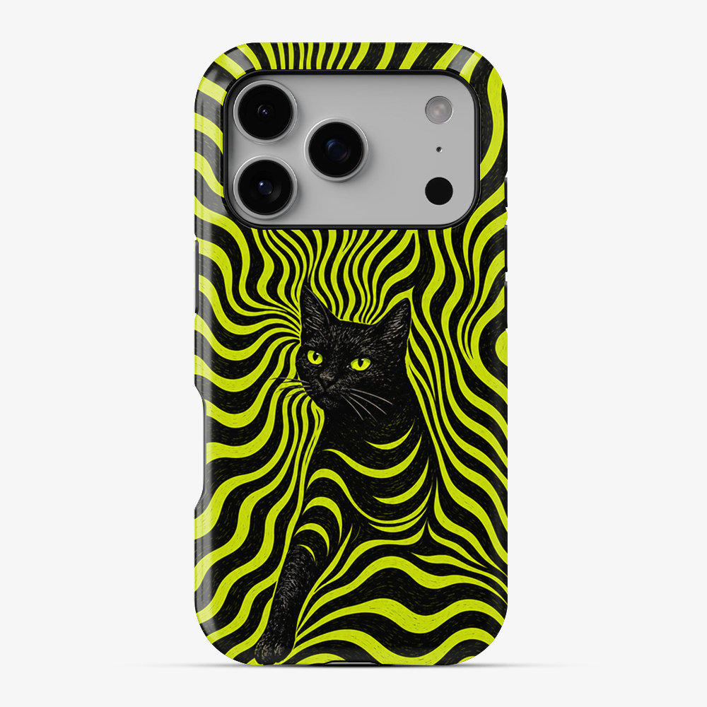 Neon Meow Phone Case