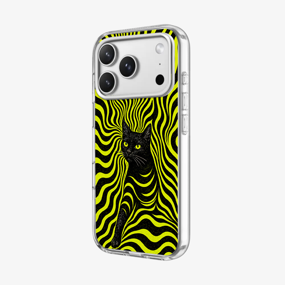 Neon Meow Phone Case