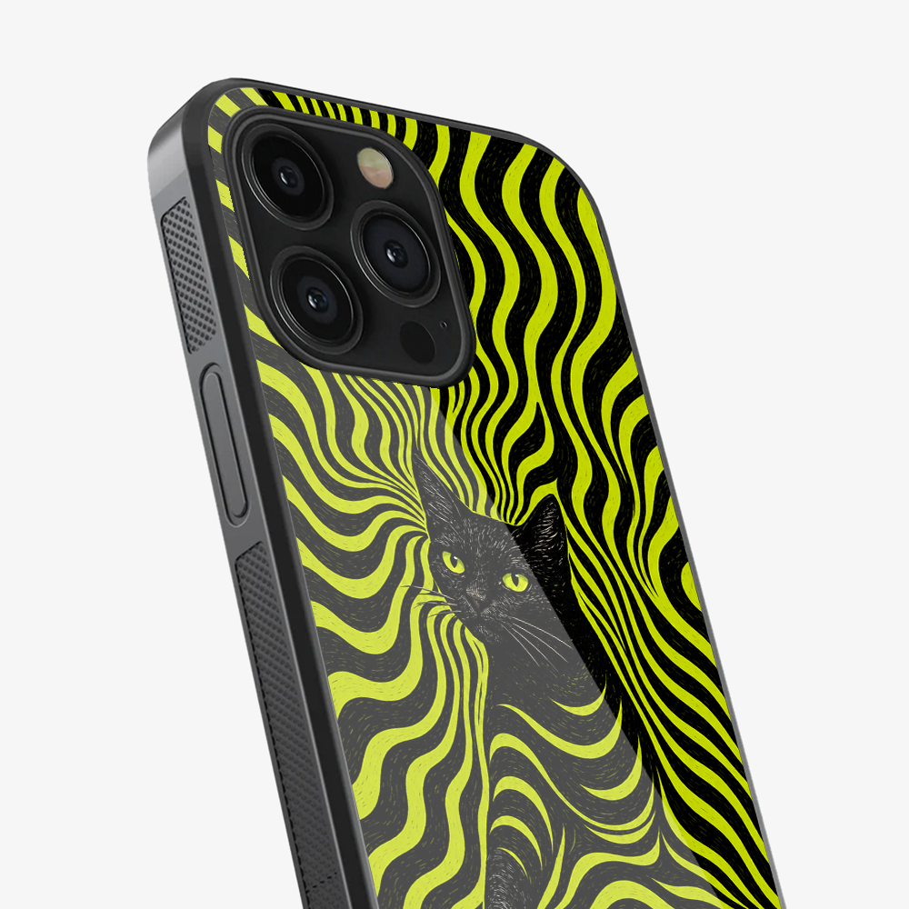 Neon Meow Phone Case